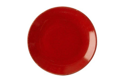 Тарелка 28 см красный Porland