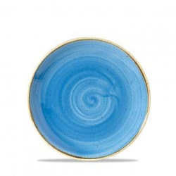 Тарелка мелкая CHURCHILL Stonecast d 165мм, без борта, цвет Cornflower Blue SCFSEVP61