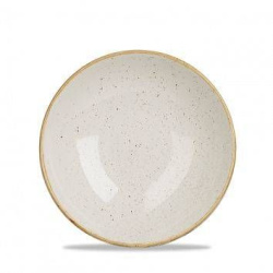 Тарелка глубокая 18,2 см 0,426 л, без борта, Stonecast, цвет Barley White Speckle