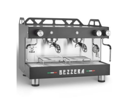 Кофемашина рожковая полуавтоматическая BEZZERA Moda PM 2GR черная матовая+экономайзер+подсветка мультифазная