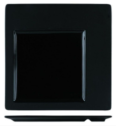 Тарелка P.L. Proff Cuisine Black Classic&Gold L 307 мм, B 307 мм, H 17 мм