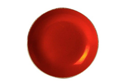 Тарелка глубокая 21 см красный Porland