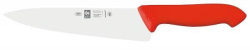 Нож поварской Icel HoReCa Шеф красный, узкое лезвие 200/335 мм.