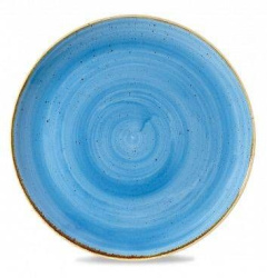 Тарелка мелкая CHURCHILL Stonecast 32,4 см, без борта Cornflower Blue SCFSEV121