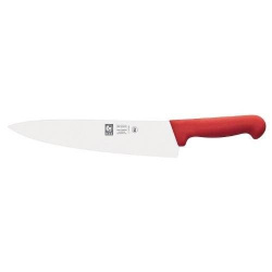 Нож поварской Icel PRACTICA Шеф красный, узкое лезвие 300/450 мм.