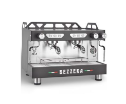Кофемашина рожковая автоматическая BEZZERA Moda DE 2GR черная матовая+экономайзер+подсветка мультифазная