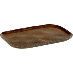 Блюдо Serax Merci №2 H14 мм, 230х150 мм песчаник, цвет коричневый