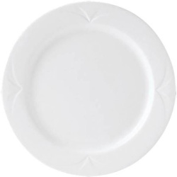 Тарелка Steelite Bianco белая D 230 мм.