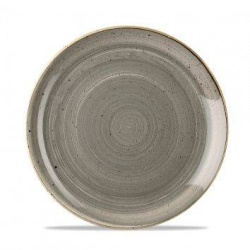 Тарелка мелкая CHURCHILL Stonecast 21,7 см, без борта Peppercorn Grey SPGSEVP81
