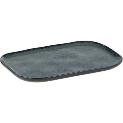 Блюдо Serax Merci №2 H14 мм, 230х150 мм песчаник, цвет голубой серый