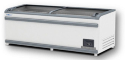 Ларь-бонета морозильная ITALFROST (CRYSPI) ЛВН 2500 (ЛБ М 2500), RAL 9016, ВерхНижСер Бампер