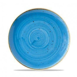 Тарелка мелкая CHURCHILL Stonecast 21,7 см, без борта Cornflower Blue SCFSEVP81