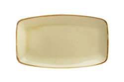 Тарелка прямоугольная 31*18 см желтый Porland