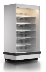 Холодильная горка универсальная с выносным агрегатом Enteco master Немига П2 Cube1 375 ВСн