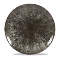 Тарелка CHURCHILL Stone Quartz Black d=28,8 см без борта, STQBEV111