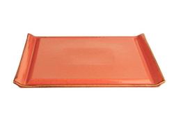 Тарелка для стейка 32*26 см оранжевый Porland