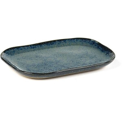 Блюдо Serax Merci №3 H14 мм, 145х105 мм песчаник, цвет голубой серый
