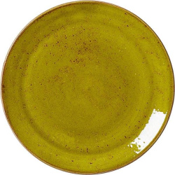 Тарелка Steelite Craft Apple желто-зеленая D 280 мм. H 20 мм.