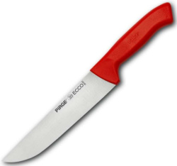 Нож для мяса Pirge Ecco L 190 мм, B 40 мм красный