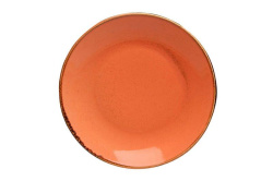 Тарелка плоская Porland Seasons Orange 24 см 187624