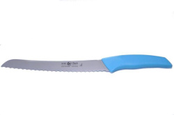 Нож для хлеба Icel I-Tech голубой 200/320 мм.