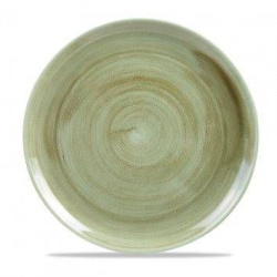 Тарелка мелкая d28,8 см, без борта, Stonecast Patina, цвет Burnished Green