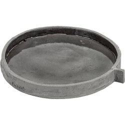 Блюдо Serax FCK D320 мм, H30 мм глубокое бетон, цвет серый