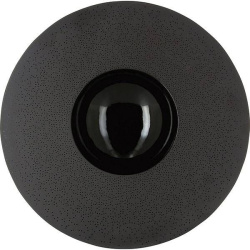 Тарелка REVOL Солид d303 мм серо-черная с широким краем