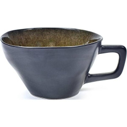 Чашка Serax Pure H60 мм,130х100 мм чайная, цвет зеленый