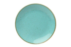 Тарелка плоская Porland Seasons Turquoise 24 см без борта 187624