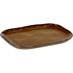 Блюдо Serax Merci №3 H14 мм, 145х105 мм песчаник, цвет коричневый