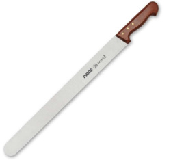Нож для шаурмы Pirge Rose L 500 мм, B 45 мм коричневый