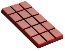 Форма для шоколадных плиток Martellato Slot L 275 мм, B 175 мм, H 10 мм