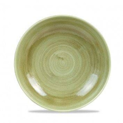 Тарелка глубокая 24,8 см 1,13 л, без борта, Stonecast Patina, цвет Burnished Green
