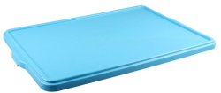 Крышка для контейнеров для теста RESTOLA L 665 мм, B 440 мм, H 28 мм голубая