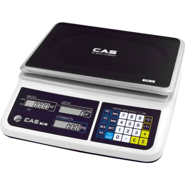 Весы торговые CAS PR-15B (LCD, II)