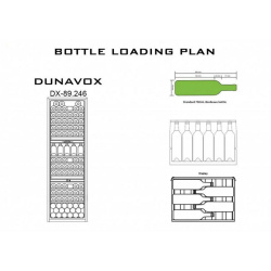 Шкаф винный Dunavox DX-89.246TB