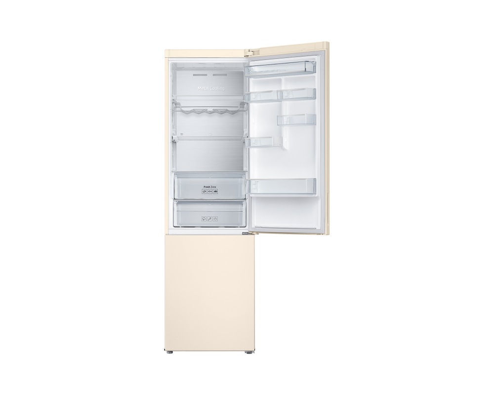 Холодильник Samsung RB37А5491EL/WT бежевый – фото 10 в каталоге Краснодара