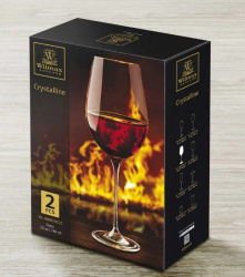 Бокал для вина Wilmax Ariela 730 мл (2 шт, фирменная упаковка)