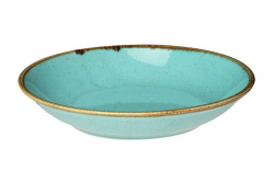 Тарелка глубокая Porland Seasons Turquoise d=26 см без борта 197626