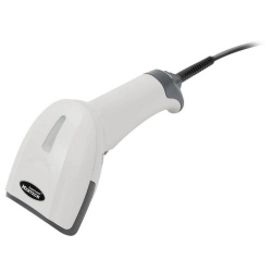 Ручной сканер штрих-кода MERTECH 2310 P2D HR USB, USB эмуляция RS232 white