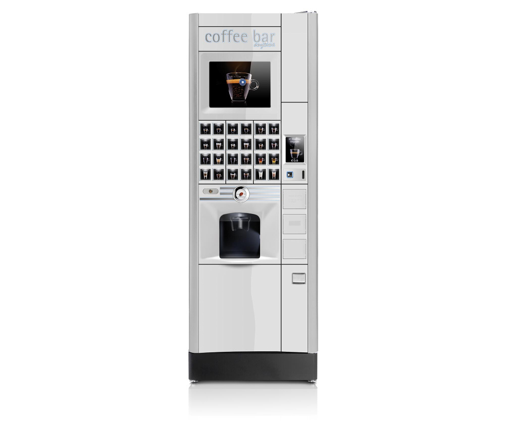 Аппарат вендинговый для горячих напитков Rheavendors Luce X2 premium E7 1T white – фото 2 в каталоге Краснодара