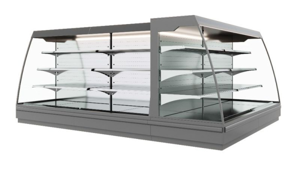 Холодильная горка гастрономическая с выносным агрегатом POLAIR Ritto 3750
