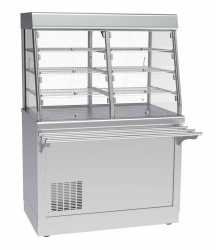 Прилавок-витрина холодильный Abat ПВВ(Н)-70Х-С-02-НШ