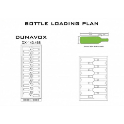 Шкаф винный Dunavox DX-143.468SS