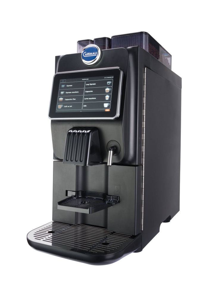 Кофемашина суперавтомат CARIMALI BlueDot 26 Plus 1 бункер для зерна, 2 бункера для порошков – фото 4 в каталоге Краснодара