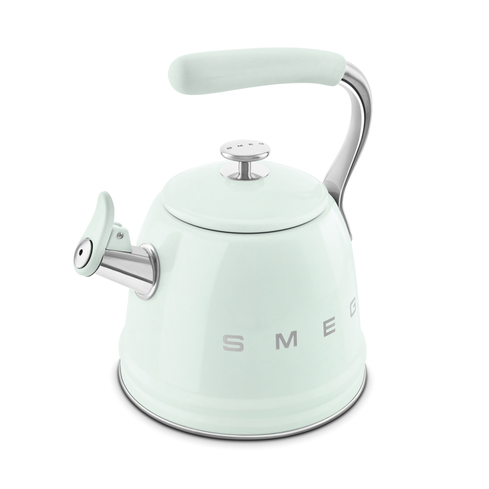 Чайник наплитный SMEG CKLW2001PG со свистком – фото 3 в каталоге Краснодара