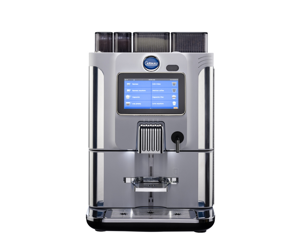 Кофемашина суперавтомат CARIMALI BlueDot Plus свежее молоко, 1 бункер для зерна, 3 бункера для порошков – фото 6 в каталоге Краснодара