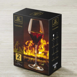 Бокал для вина Wilmax Diva 440 мл (2 шт, фирменная упаковка)