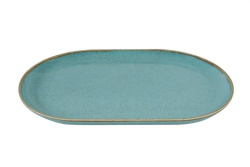 Блюдо овальное Porland Seasons Turquoise 32х20 см
